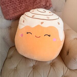 16” Chanel Squishmallow Plush with Cream and Pink Accents